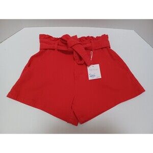 Lauren Conrad 610 Cherry Tulip Womens Red‎ Shorts Size 4 NWT